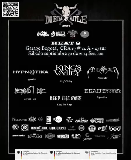 EventoMETAL BATTLE 2024 HEAT 8